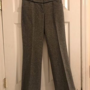 Express Design Studio dress pants with leopard-print lining